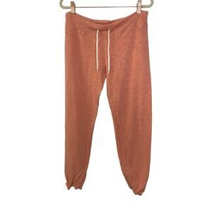 Monrow Supersoft Vintage Sweatpants Drawstring Waist French Terry Oversized M